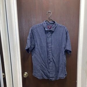 UNTUCKit Blue Casual Button Down Shirt